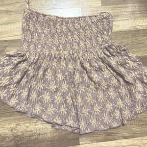 Free People Lola tube top/skirt